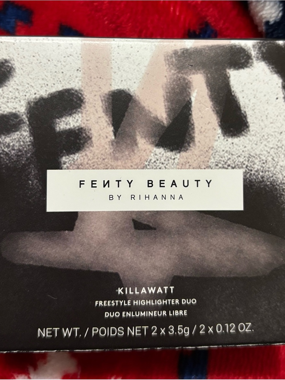 Fenty Beauty Killawatt Highlighter Duo - Black and White Packaging